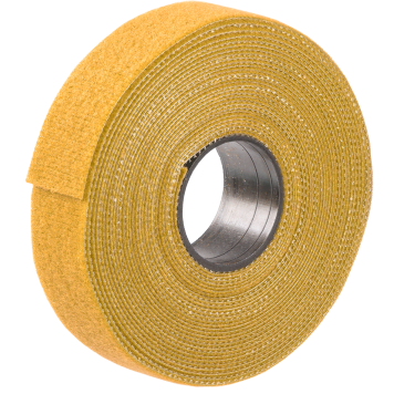 Хомут-липучка ХКл 20мм желтый (5м/ролл) IEK