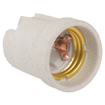 Пкр27-04-К43 Патрон подвесной керамический, Е27 (200 шт), стикер на изделии, IEK