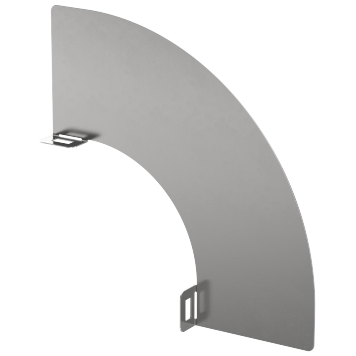 Перегородка разд. 100мм пов. верт. внеш. 90град IEK