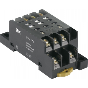 Разъем РРМ77/3(PTF11A) для РЭК77/3(LY3) модульный IEK