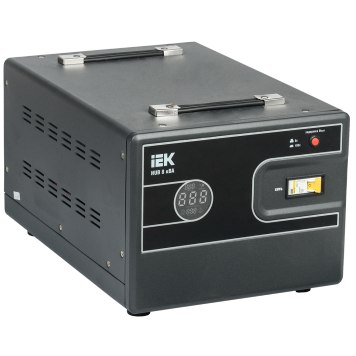 Стабилизатор напр. 1-ф. переносн. 8кВА HUB IEK