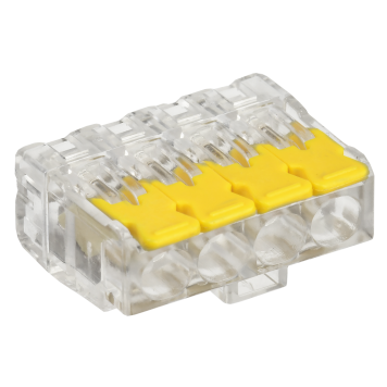 Строительно-монтажная клемма СМК 228-414 (4шт/упак) IEK