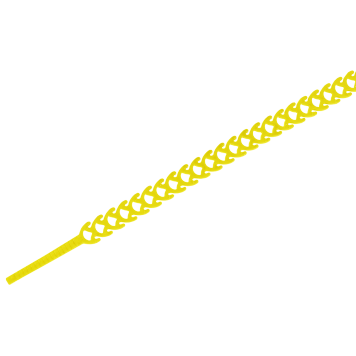 Стяжка универс. многораз. RS 10х300мм желтая (20шт) IEK