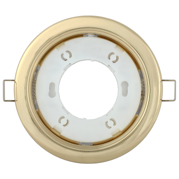 Светильник 4114 встр. под лампу GX53 золото IEK