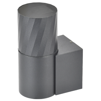 Светильник уличный 5220 настенный GU10 IP65 серый IEK