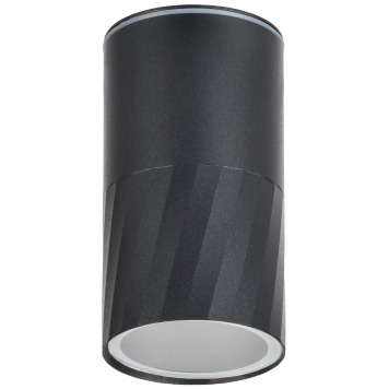 Светильник уличный 5222 потолочный GU10 IP65 черный IEK