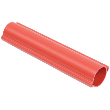 Труба гладкая разборная d=160мм красная (3м) IEK