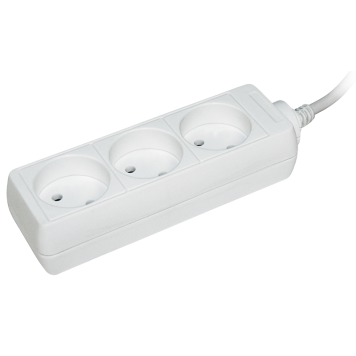 Удлинитель У3 3 места 2P/1,5 метра 2х0.75мм2 10А/250В IEK