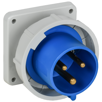 Вилка встр. ССИ-3232 32А-6ч 220В 2P+PE IP67 IEK