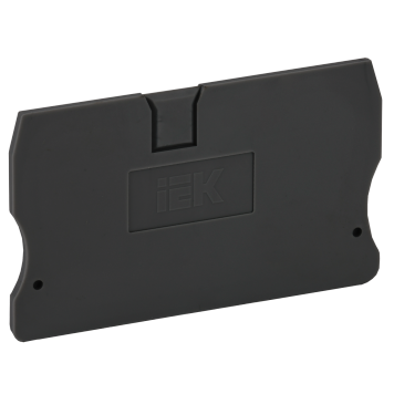 Заглушка для КПИ 2в-1,5/2,5 черная IEK