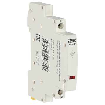 ARMAT Лампа инд. одинарная LED 12-48В AC/DC кр. IEK
