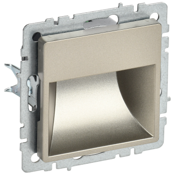 BRITE Подсветка LED встраиваемая ПЛ20-БрШ шамп. IEK