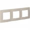 ETIKA Рамка 3-мест. сл. кость