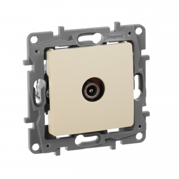 ETIKA Розетка TV проходная сл. кость