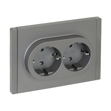 FORTE&PIANO Роз. 2-я с з/к без з/ш б/к 16А FP524 ст. IEK