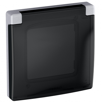 INSPIRIA Рамка 1-мест. IP44 алюм.