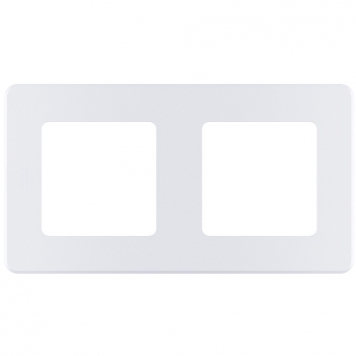 INSPIRIA Рамка 2-мест. жемч.