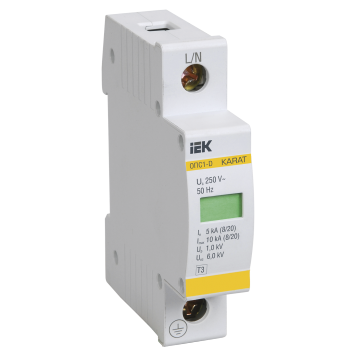 KARAT ОПС1-D УЗИП 1P In=5кА Un=230В Im=10кА IEK