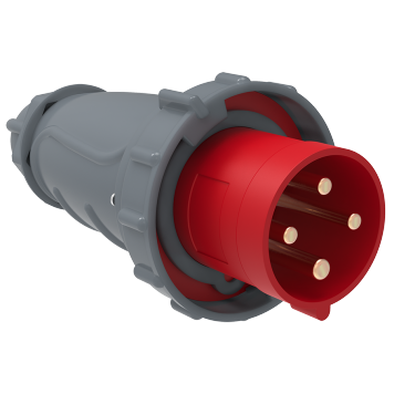 MAGNUM Вилка перенос. ССИ-034 63А-6ч 380В 3P+PE IP67 IEK