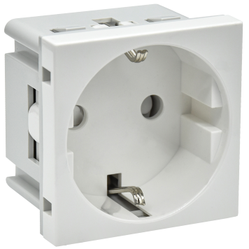 PRIMER РКС-20-30-П-К Розетка з/к з/ш в/з бел. IEK