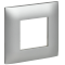 SKANDY Рамка 1-мест. SK-F01S сереб. IEK