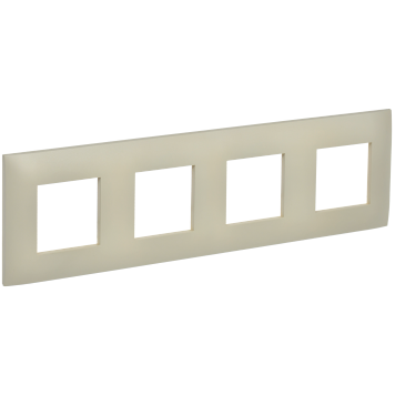 SKANDY Рамка 4-мест. SK-F04B беж. IEK