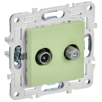 SKANDY Роз. двойная TV+SAT SK-A13M мятн. IEK