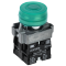 Кнопка LA167-BP35 d=22мм 1NO+1NC зеленая IEK