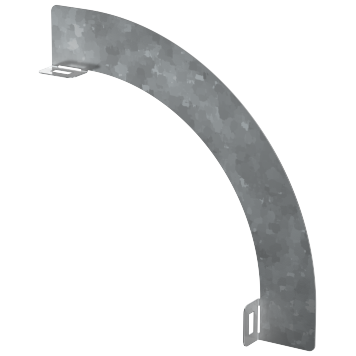 Перегородка разд. 50мм пов. верт. внеш. 90град HDZ IEK