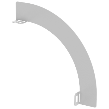 Перегородка разд. 50мм пов. верт. внеш. 90град RAL 9016 IEK