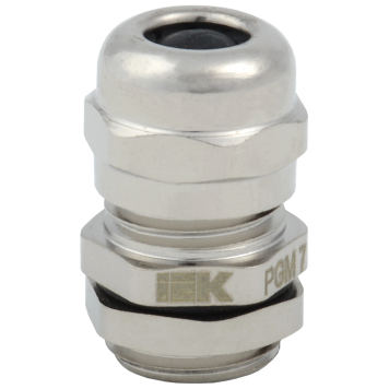 Сальник PGM 7 метал. диаметр проводника 3-6мм IP68 IEK