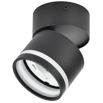 Светильник 4034 настенно-потолочн. GX53 черный IEK