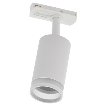 Светильник 4116 декор. трековый поворотный GU10 белый IEK