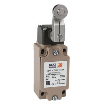 Выключатель концевой OptiLiS D4B-4115N рычаг металлический с роликом металлическим EN 50041 XCKJ10513H29