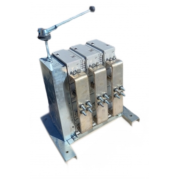 Компактный переключатель-разъединитель 2500A, 3P, с ручкой и штоком CSCS2500K3CO