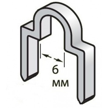 12215 Набор скоб фигурных для круглого кабеля и изоляторов (63+30шт)