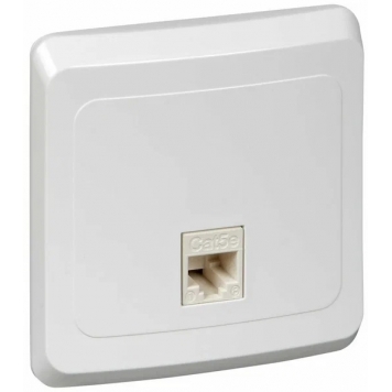 КОМП. РОЗЕТКА RJ-45, КАТЕГОРИЯ 5 KOMC-001B