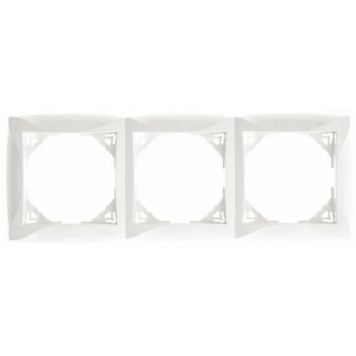 РАМКА, 3 МЕСТА, БЕЛЫЙ WDE000103