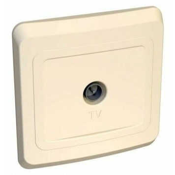 РОЗЕТКА TV, ОКОНЕЧНАЯ  0,7 ДБ TVC-002K