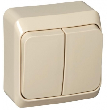 ДВУХКЛАВИШНЫЙ ВЫКЛЮЧ. (СХ. 5) BA10-002K