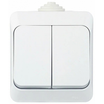 ДВУХКЛАВИШНЫЙ ВЫКЛЮЧАТЕЛЬ ( СХ. 5) BA10-042B